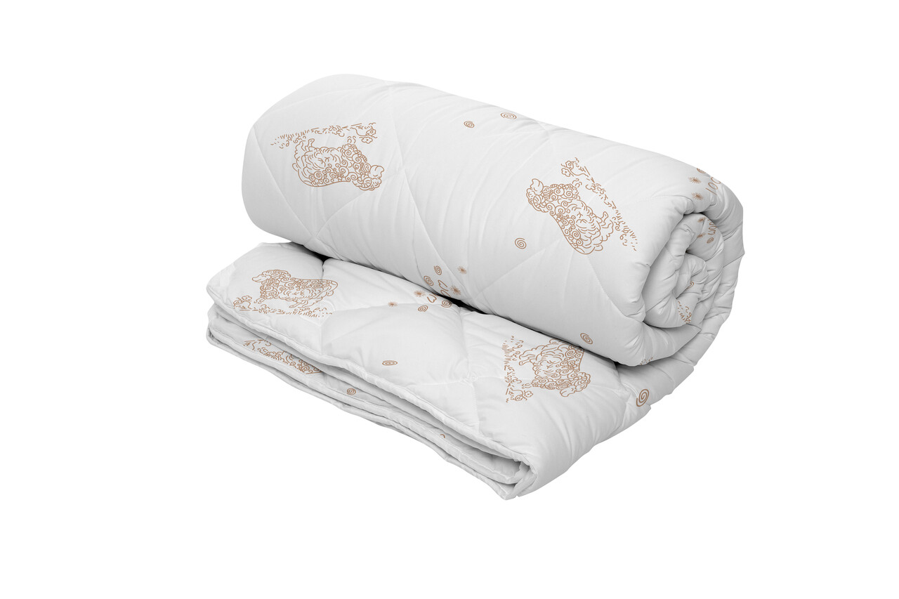 Pilota Alcam Lana Merino ALB, 180x200 cm, 350g/mp - imagine 5